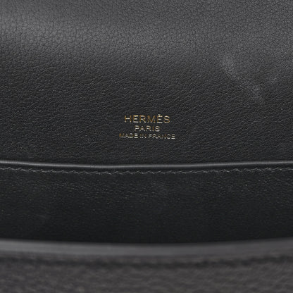 Hermes Chevre Mysore Geta Black 6 of 10