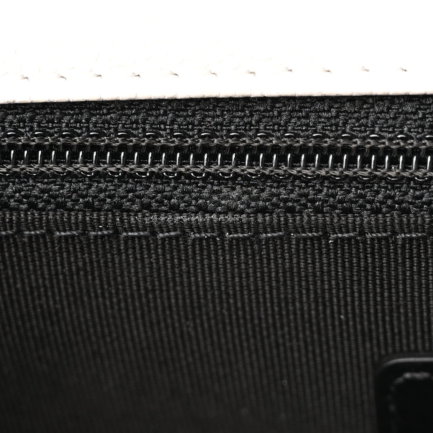Caviar Quilted My Everything Small Flap White Black