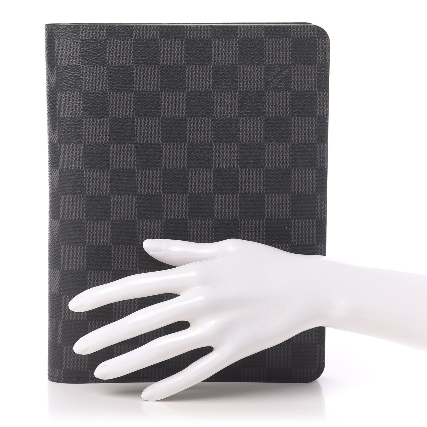 Louis Vuitton Damier Graphite Desk Agenda Cover 2 of 9