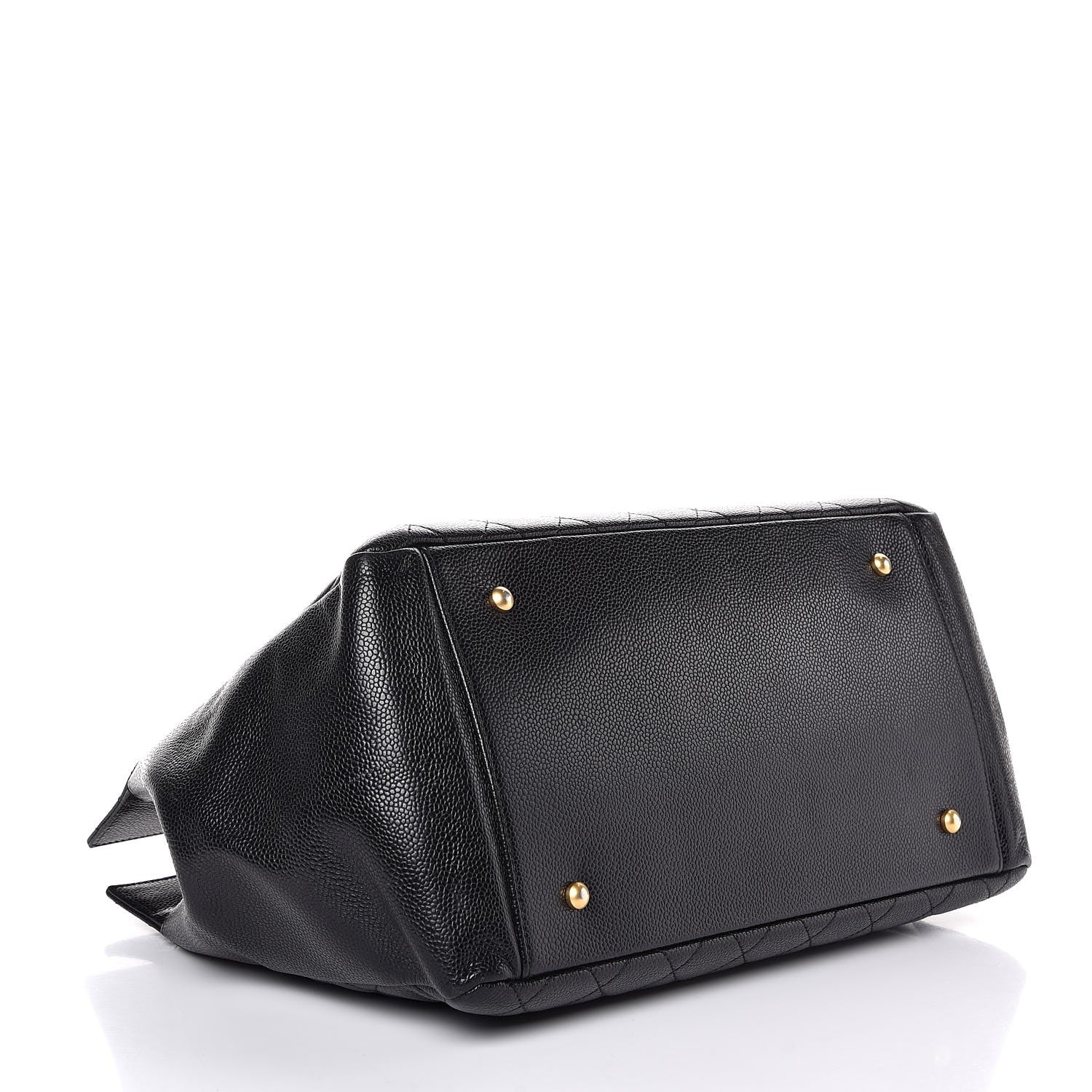 Chanel Caviar Quilted Grand Shopping Tote GST Black 4 of 8
