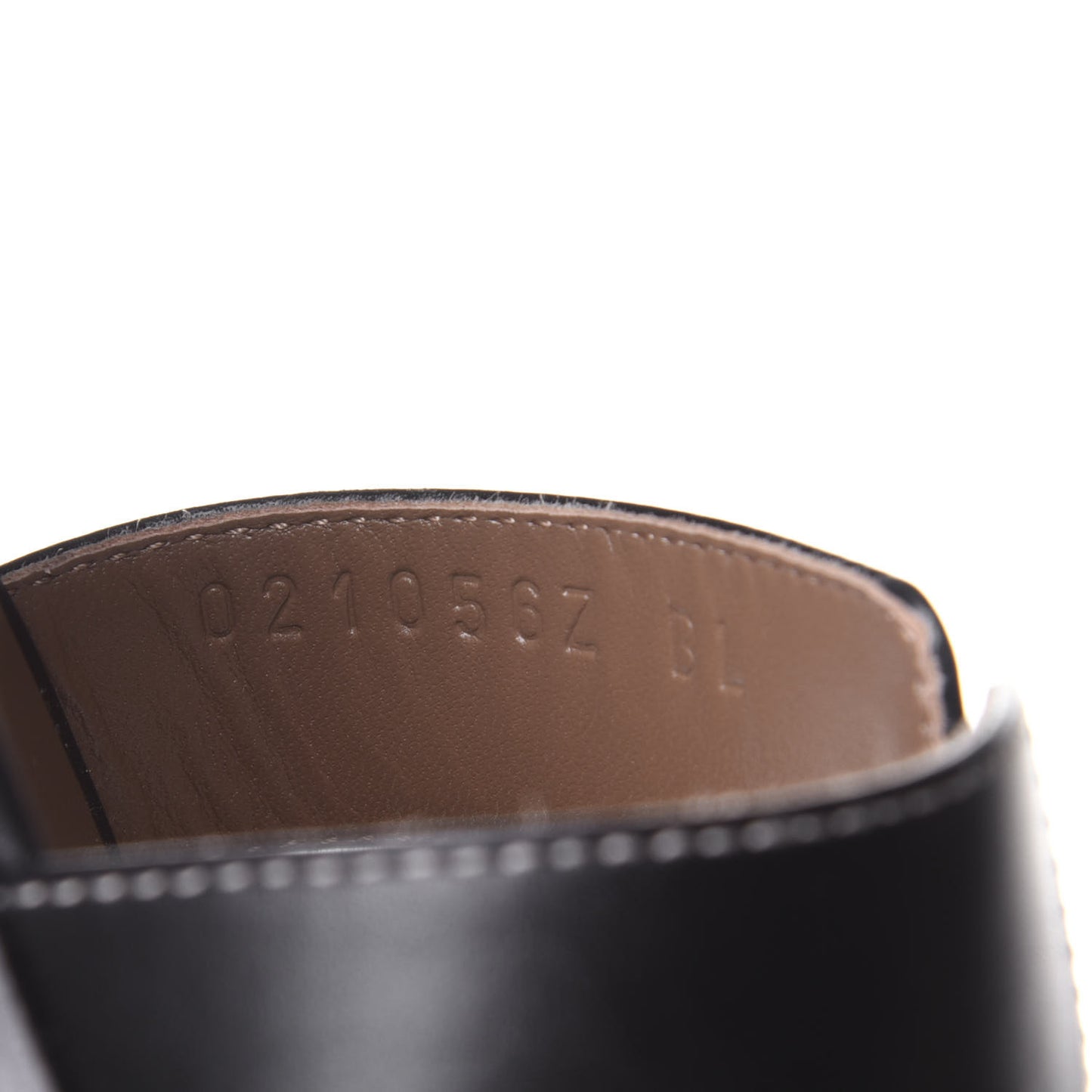 Box Calfskin Oran Sandals 38.5 Black
