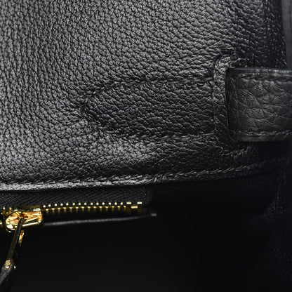 Hermes Togo Birkin 30 Black 11 of 37