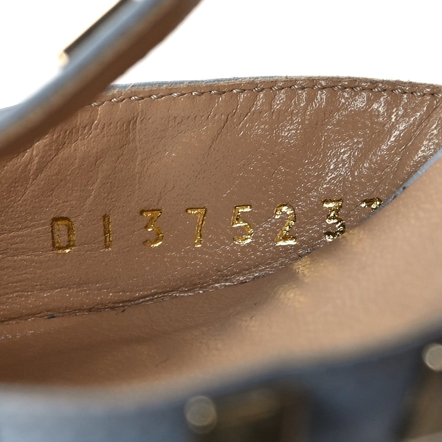 Valentino Garavani Calfskin Nappa Rockstud Ankle Strap 65mm Pumps 37.5 Water Sky 6 of 8