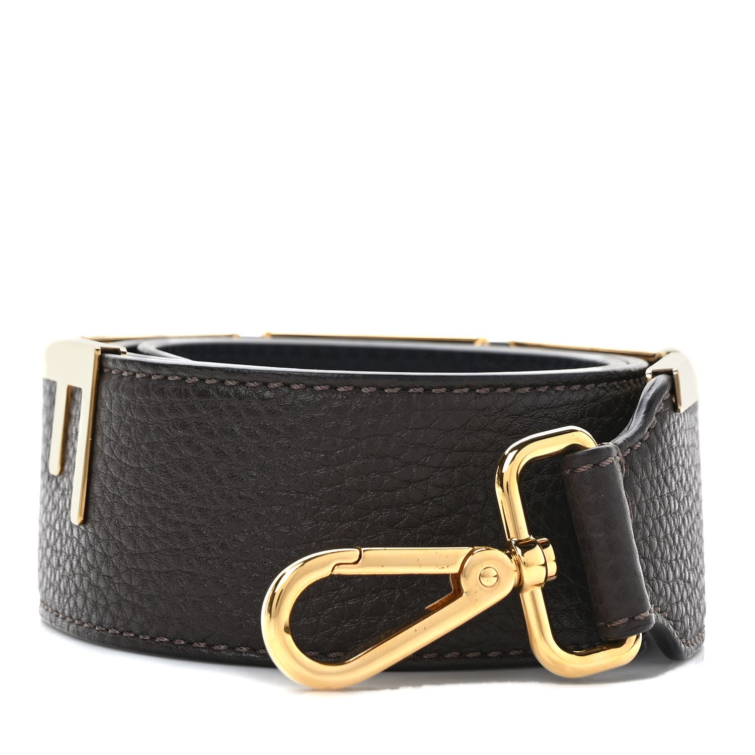 Fendi Calfskin Fendigraphy Strap You Brown 1 of 4