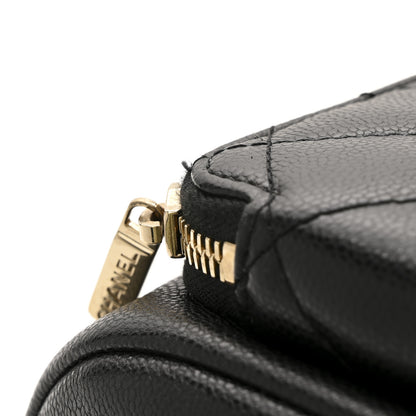 Chanel Caviar Quilted Business Affinity Backpack Black 11 of 12