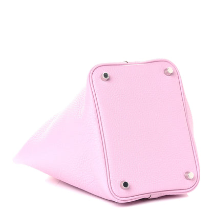 Hermes Taurillon Clemence Picotin Lock 18 PM Mauve Sylvestre 5 of 8