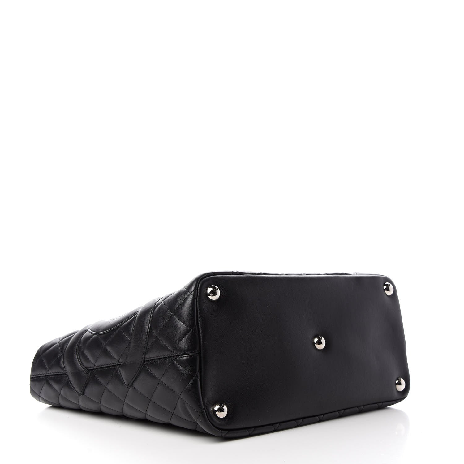 Chanel Calfskin Quilted Large Cambon Tote Black 4 of 9