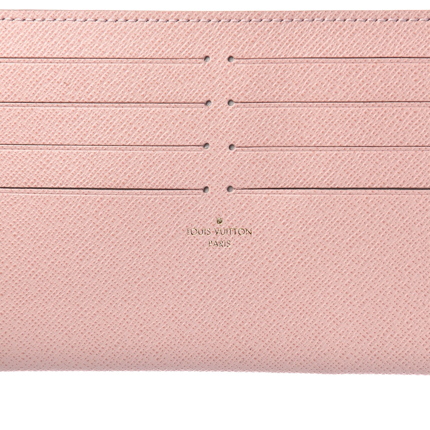 Calfskin Felicie Card Holder Insert Rose Ballerine