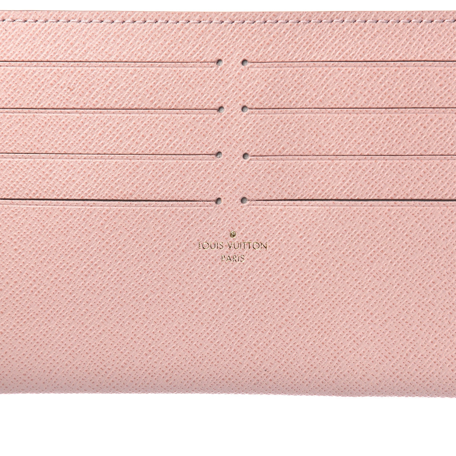 Louis Vuitton Calfskin Felicie Card Holder Insert Rose Ballerine 6 of 6