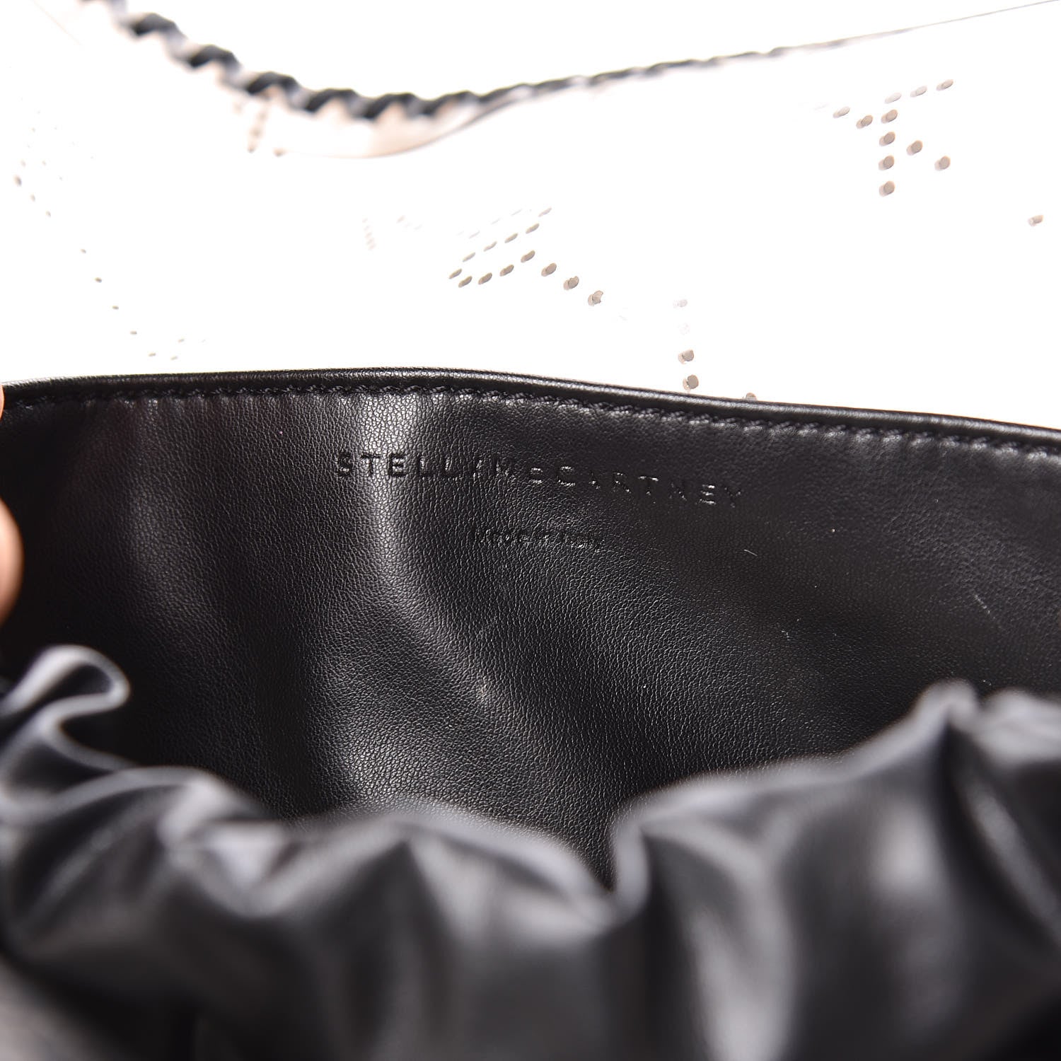 Stella McCartney PVC Monogram Falabella Reversible Tote Black 9 of 12