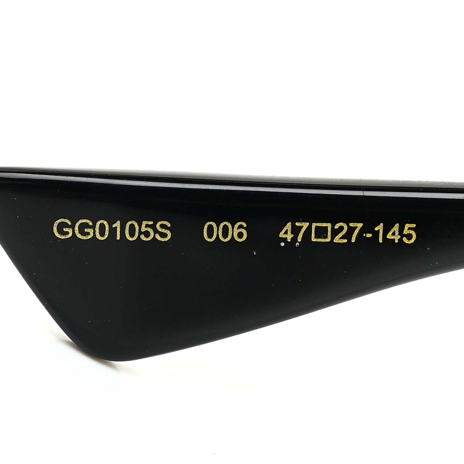 Gucci Round Frame Sylvie Web Sunglasses GG0105S Black 7 of 8
