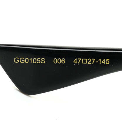 Gucci Round Frame Sylvie Web Sunglasses GG0105S Black 7 of 8