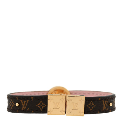 Louis Vuitton Monogram LV Circle Reversible Bracelet Rose Ballerine 3 of 6