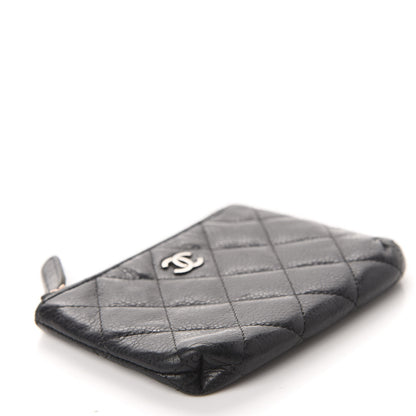 Chanel Caviar Quilted Key Holder Case Black 4 of 7