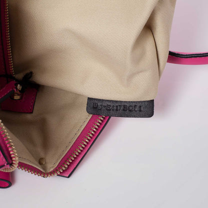 Valentino Garavani Vitello Rockstud Dome Shopper Pink 9 of 10