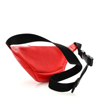 Balenciaga Calfskin Soft XS B Belt Bag Vivid Red 3 of 9