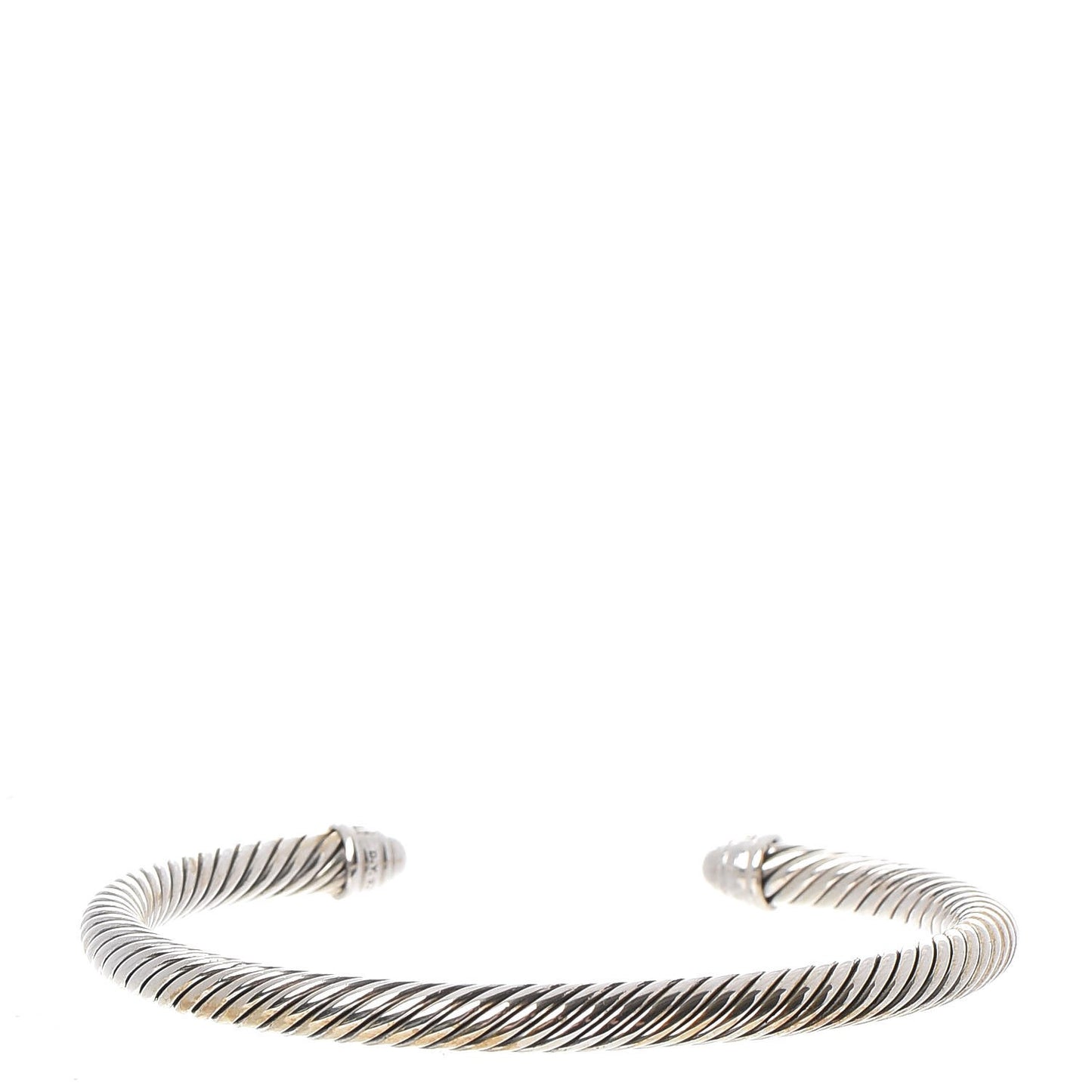 Sterling Silver Diamond 5mm Cable Classics Cuff