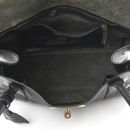 Mulberry Natural Leather Small Bayswater Black 5 of 13