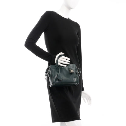 Alexander McQueen Calfskin Mini Padlock Dark Green Bottle 3 of 8