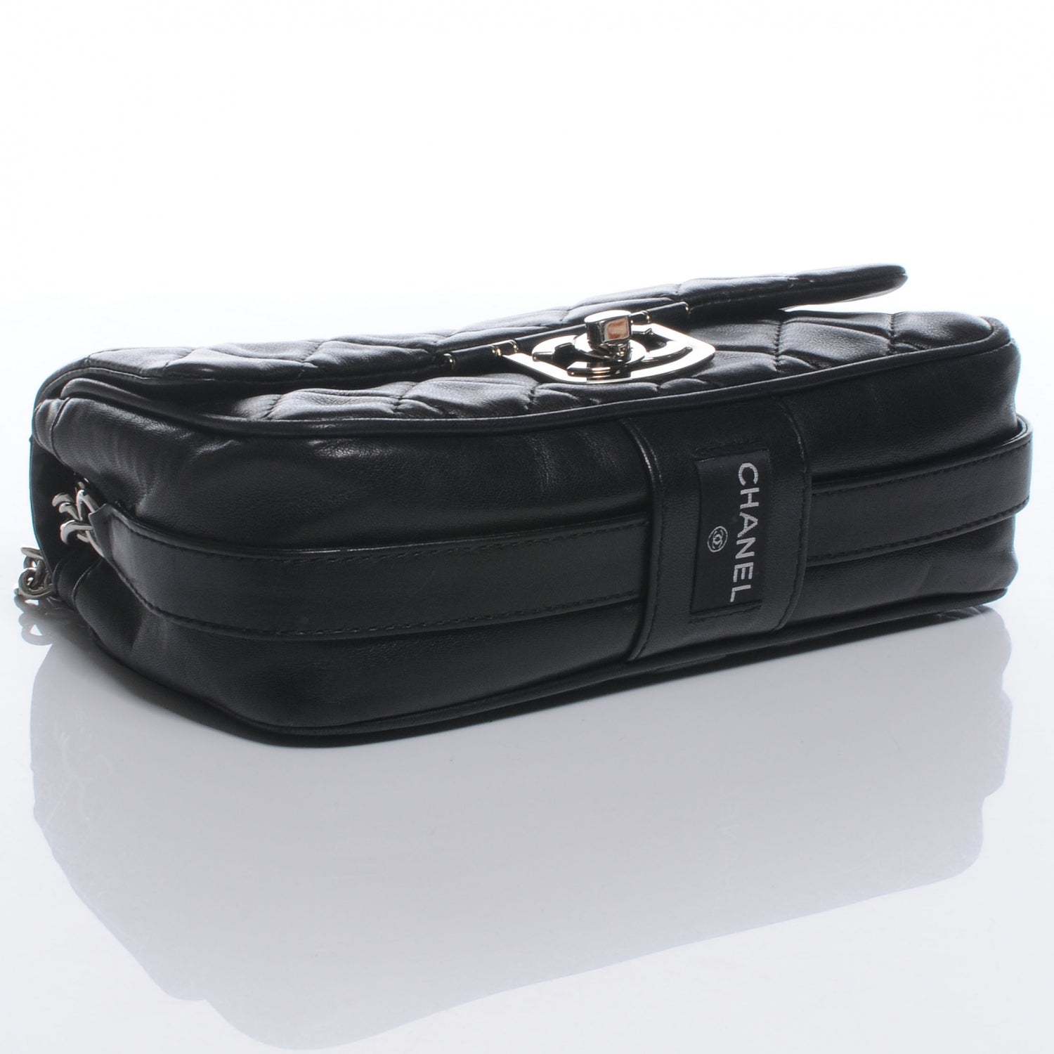 Chanel Lambskin Icons Secret Label Medium Flap Black 4 of 7