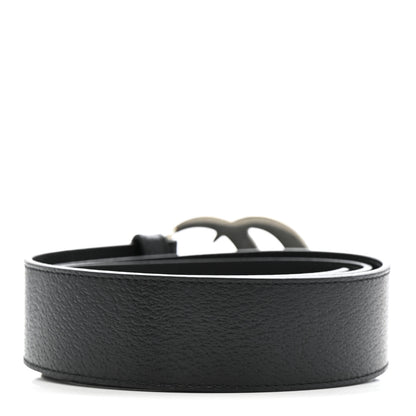 Gucci Textured Calfskin Double G 40mm Belt 95 38 Black 2 of 5