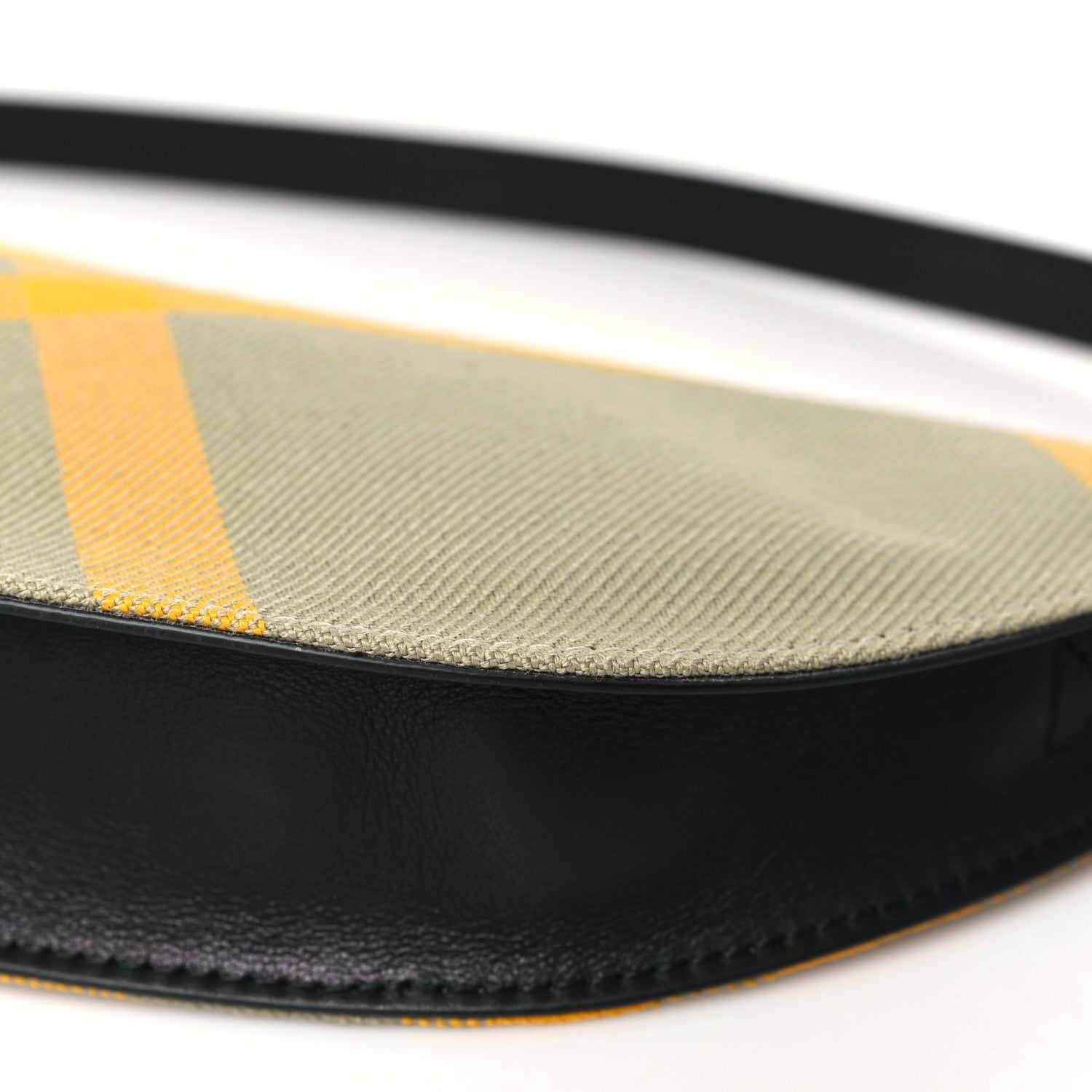 Burberry Calfskin Check Mini Shield Sling Bag Hunter 9 of 10
