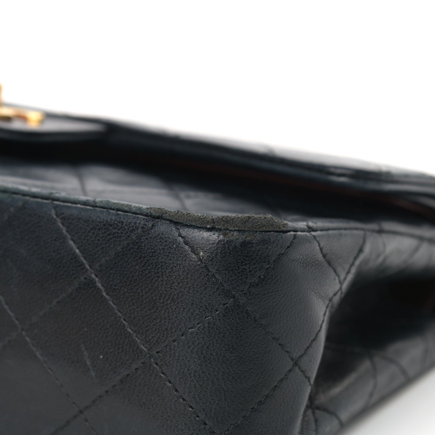 Chanel Lambskin Quilted Small Double Flap Black 9 of 19