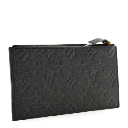 Louis Vuitton Empreinte Felicie Chain Wallet Zippered Insert Black 3 of 6
