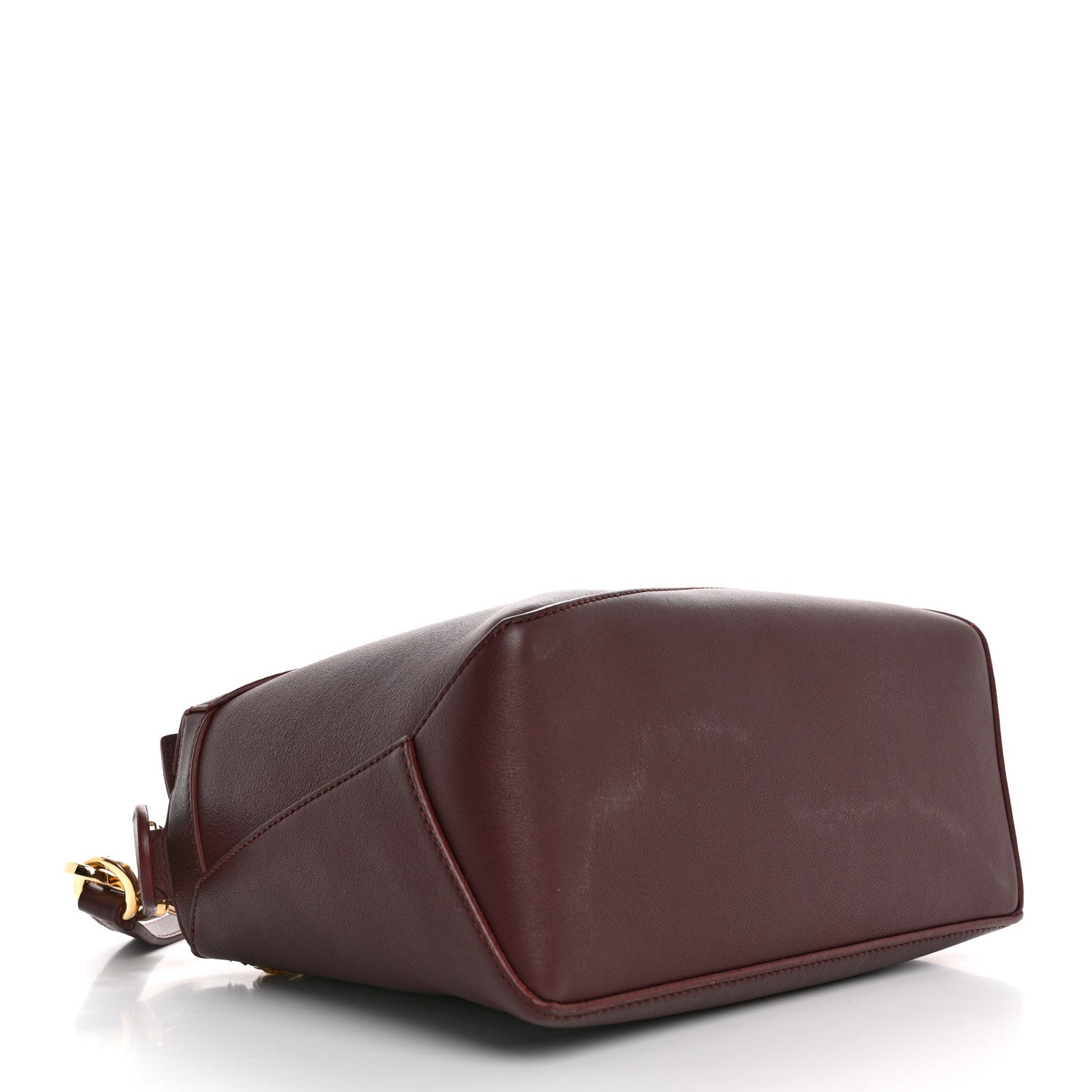 Loewe Soft Grained Calfskin Small Puzzle Edge Bag Dark Burgundy 4 of 13
