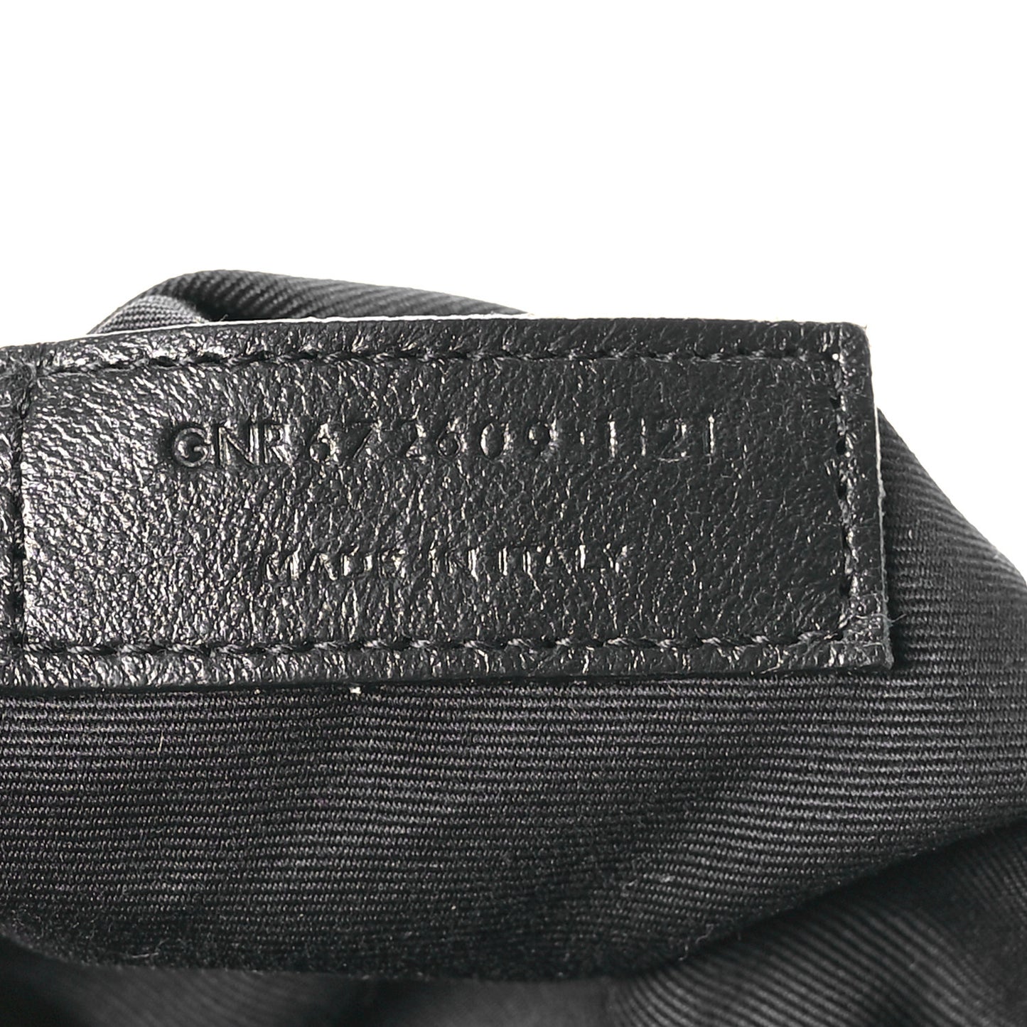Lambskin Matelasse Monogram Joe Backpack Black