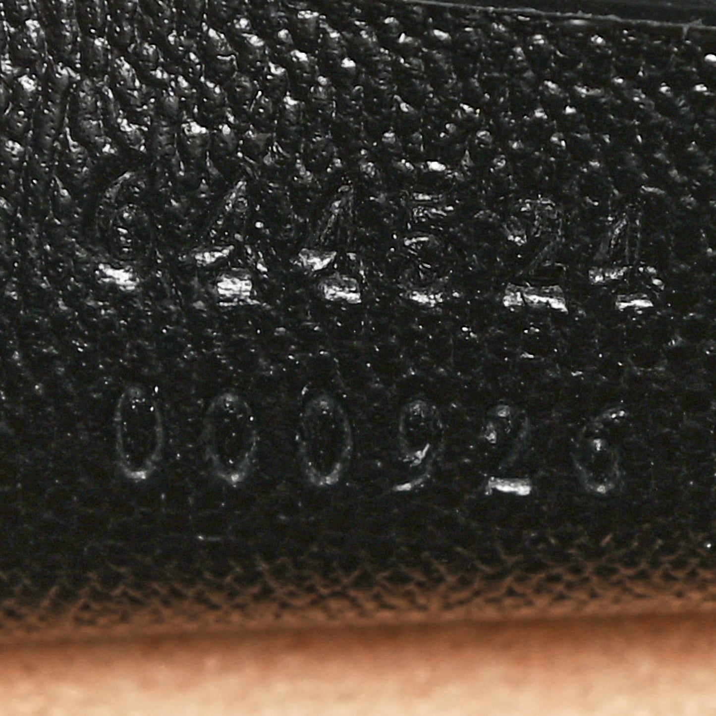 GG Supreme Monogram Calfskin Small Padlock Messenger Shoulder Bag Beige Black Cuir