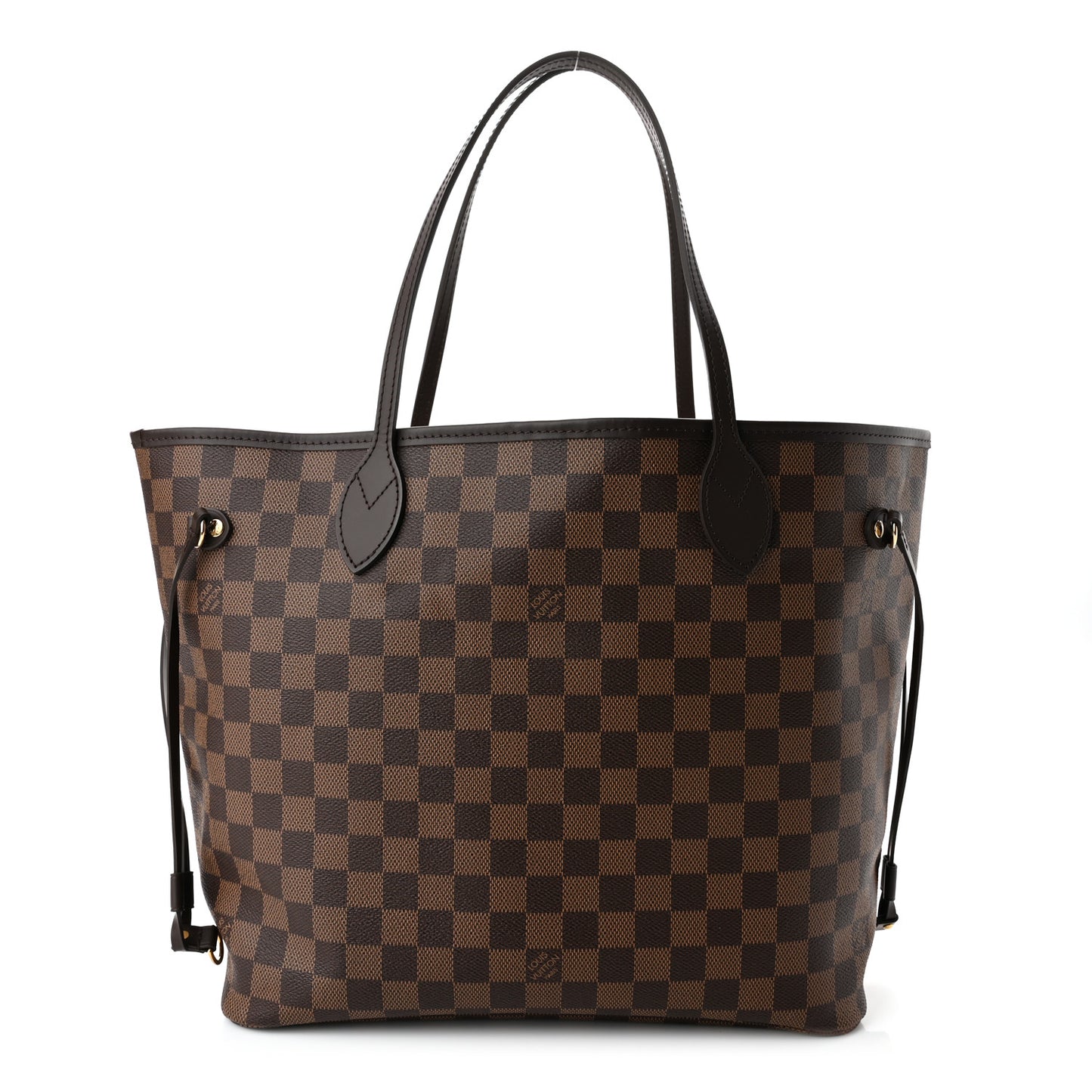 Damier Ebene Neo Neverfull MM Rose Ballerine
