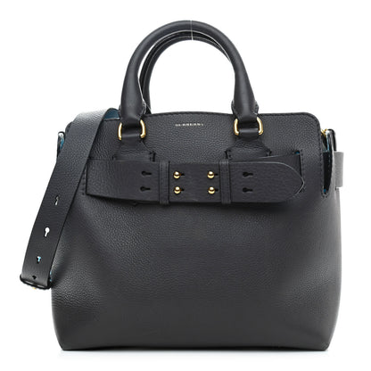 Burberry Soft Grain Calfskin Small Belt Bag Charcoal Grey 1 of 14