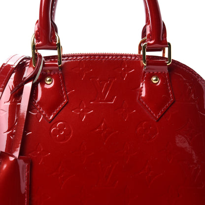 Louis Vuitton Vernis Alma BB Pomme D'Amour 11 of 11
