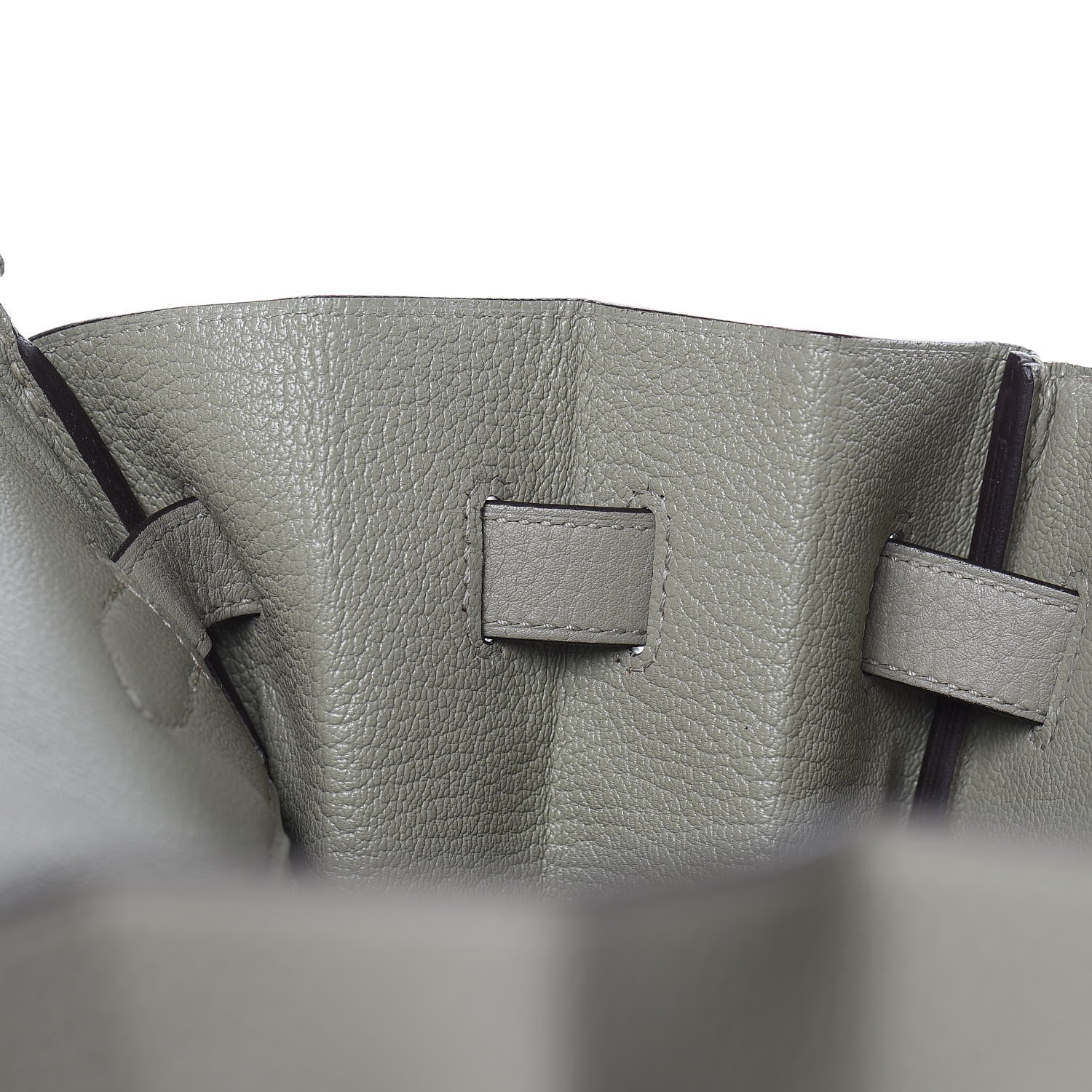 Hermes Taurillon Clemence Birkin 35 Sauge 10 of 28