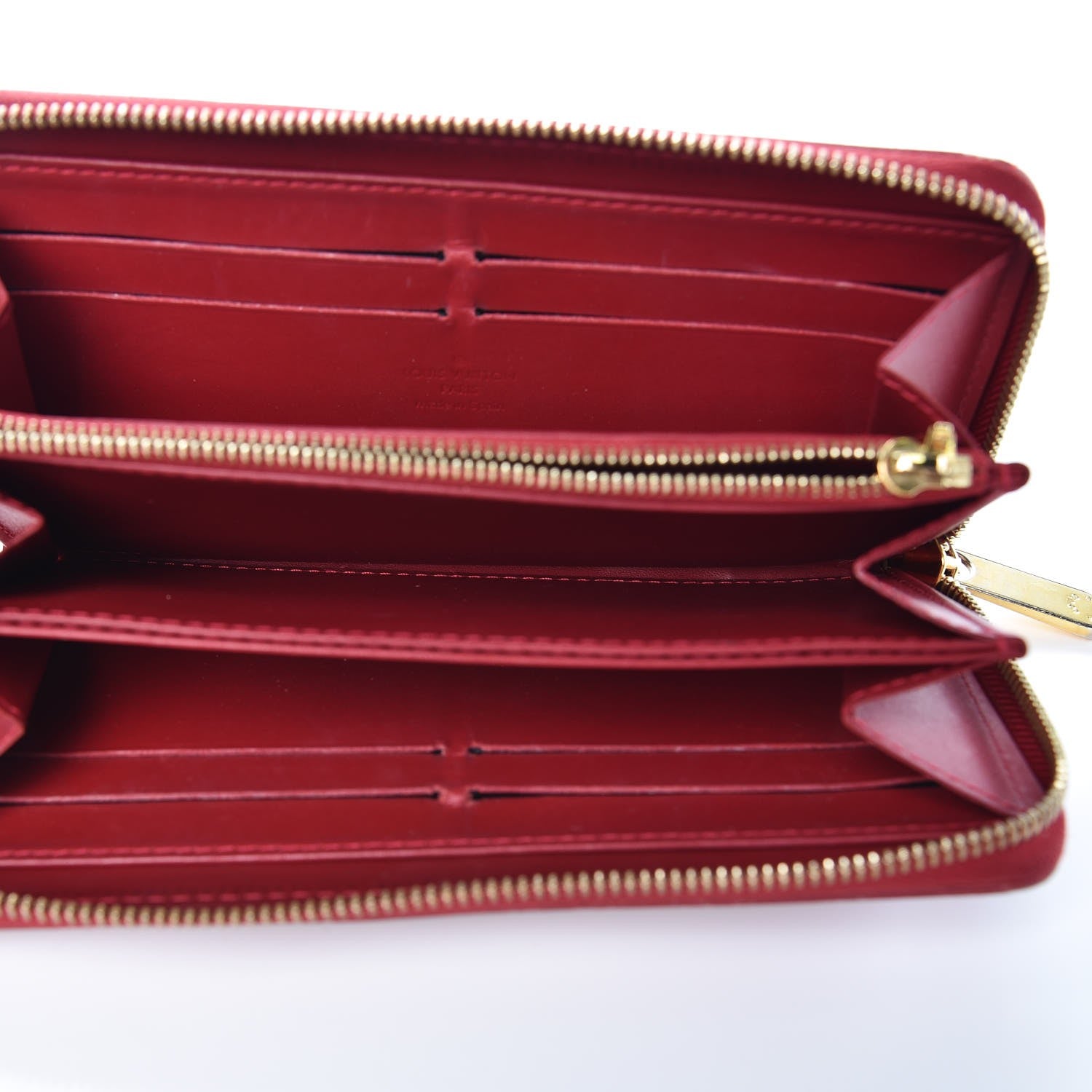 Louis Vuitton Vernis Zippy Wallet Pomme D'Amour 5 of 13