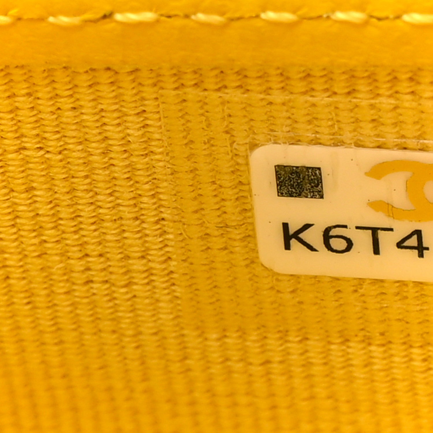 Chanel Caviar Quilted Large Gusset Zip Around Wallet Yellow 8 of 12