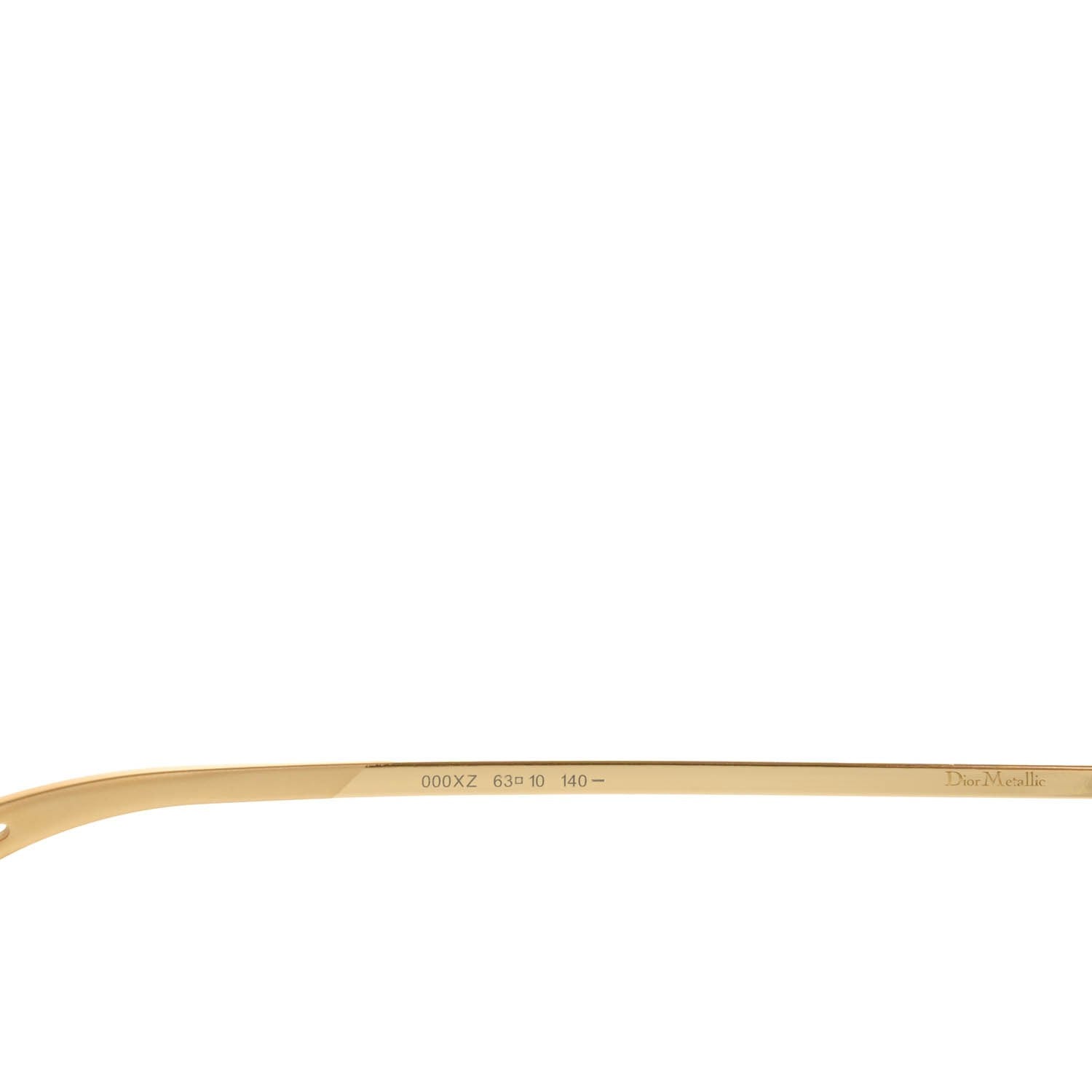 Christian Dior Metallic Sunglasses Rose Gold 4 of 6