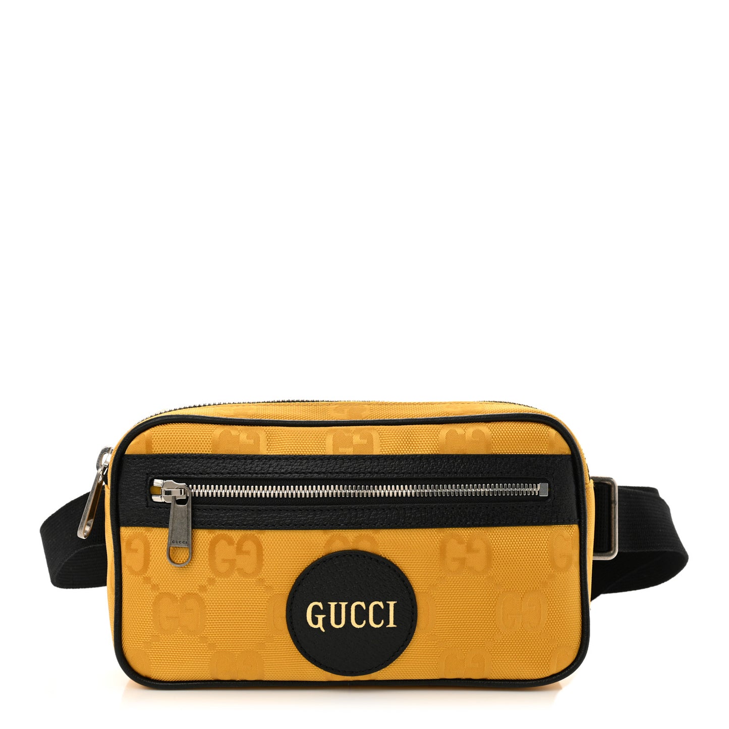 Econyl Nylon Monogram Off The Grid Belt Bag Crop Black