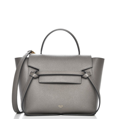 Celine Baby Grained Calfskin Micro Belt Bag Grey 1 of 10