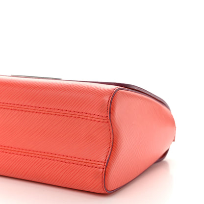 Louis Vuitton Epi Twist Shoulder Bag MM Coral 10 of 10