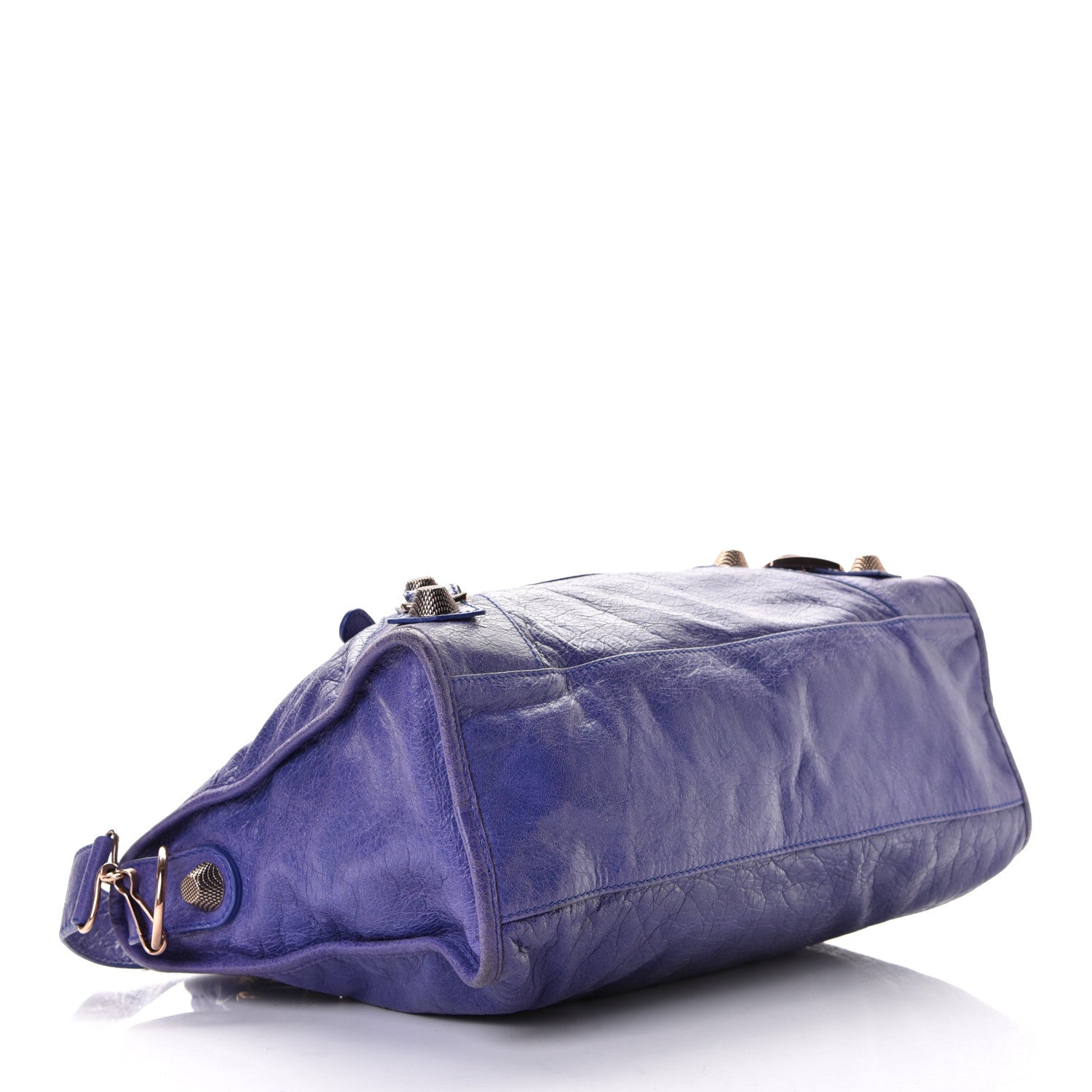 Balenciaga Agneau Giant 21 Rose Gold Hardware City Bleu Lavande 3 of 7