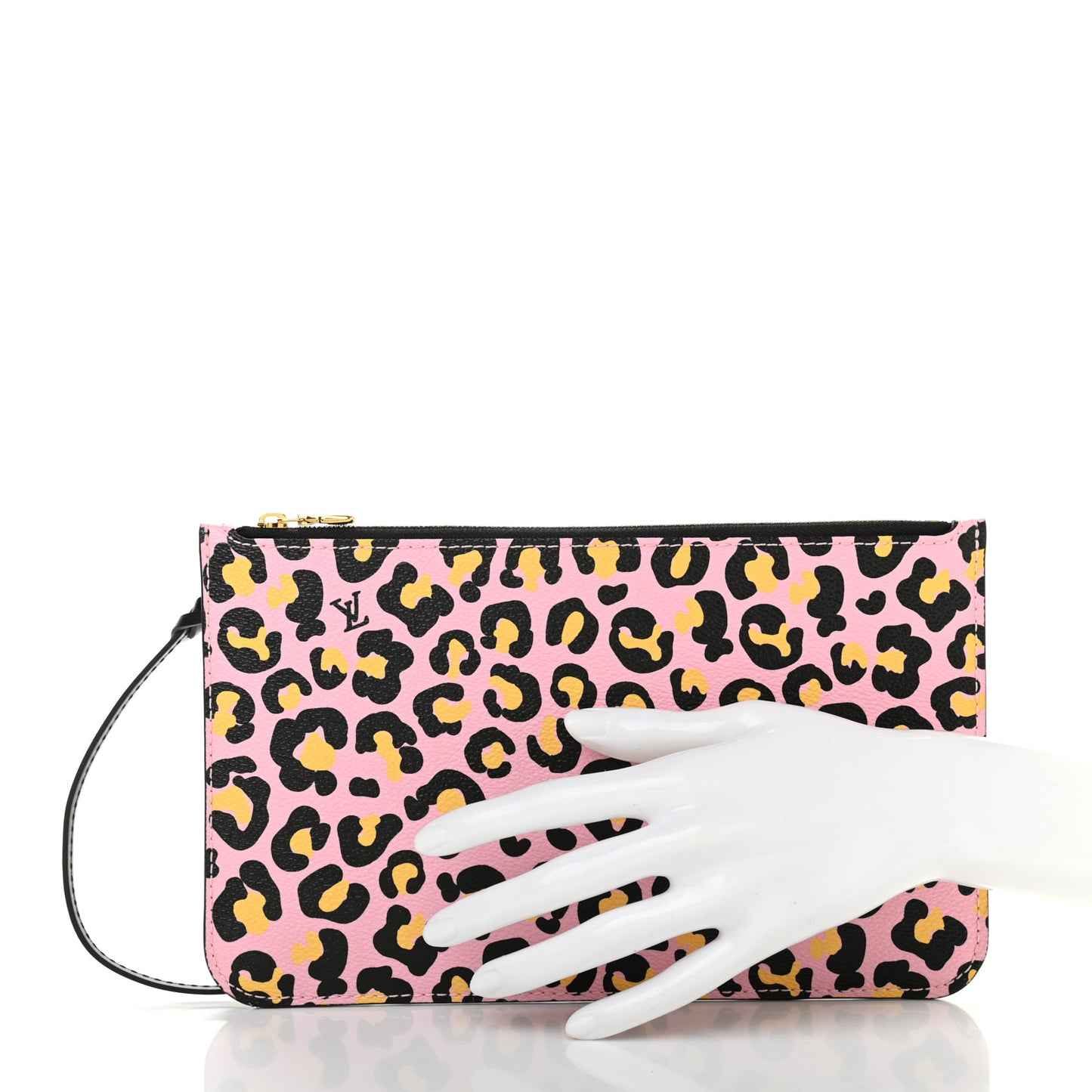 Monogram Giant Wild At Heart Neverfull MM Pochette Black