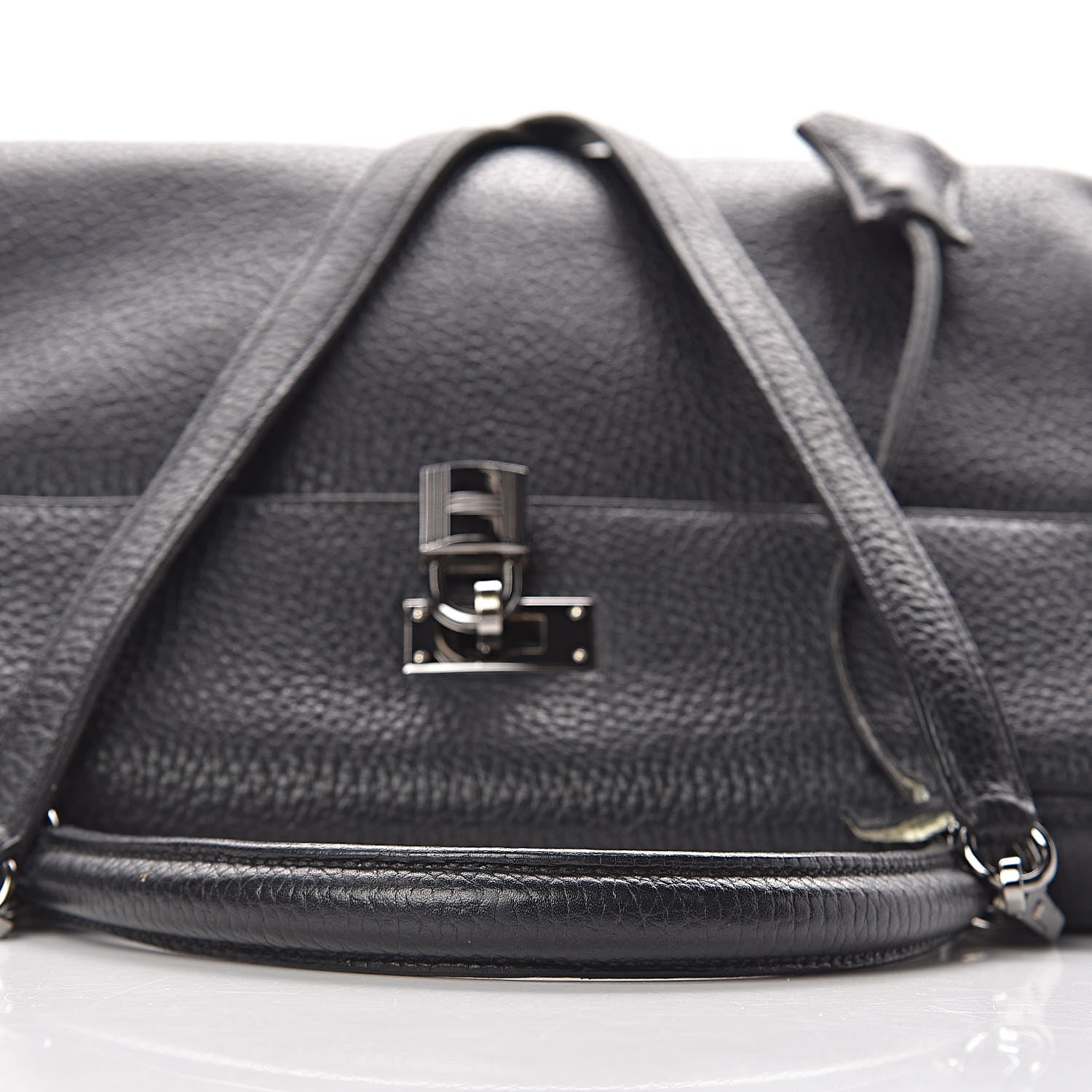 Hermes Taurillon Clemence Kelly Retourne 32 Black 8 of 57