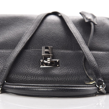 Hermes Taurillon Clemence Kelly Retourne 32 Black 8 of 57