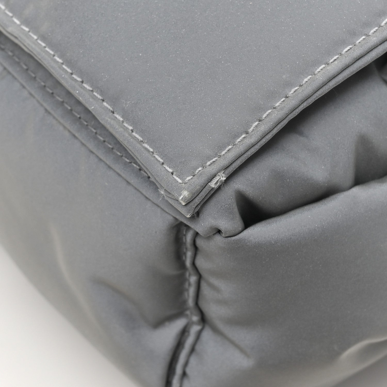 Bottega Veneta Nylon Intrecciato Padded Tech Cassette Bag Thunder 14 of 15