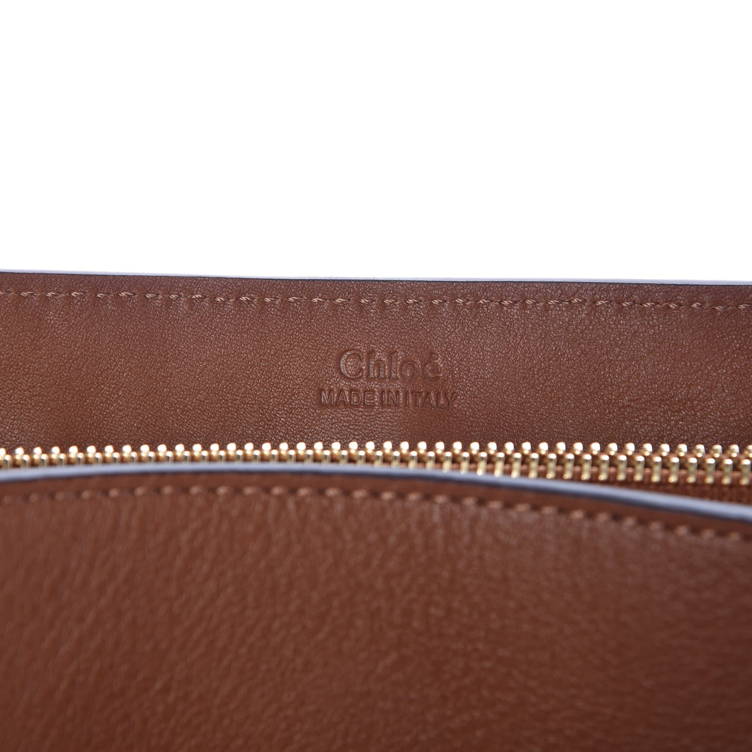 Chloe Calfskin Medium Faye Day Shoulder Bag Tan 6 of 7
