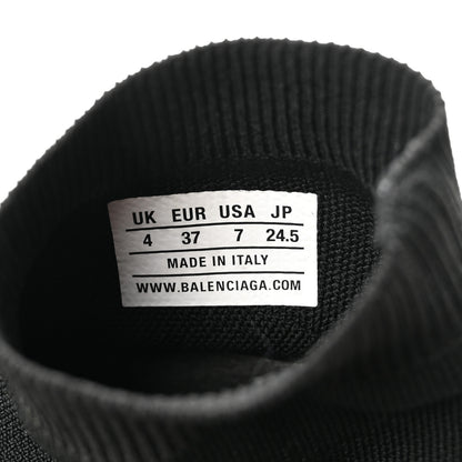 Balenciaga Technical 3D Recycled Knit Womens Speed 2.0 Sneakers 37 Monocolor Black 9 of 9