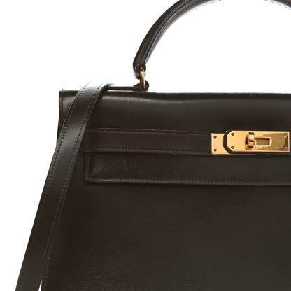 Hermes Box Kelly Sellier 32 Chocolate 11 of 18