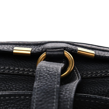 Chloe Calfskin Medium Marcie Satchel Black 13 of 15